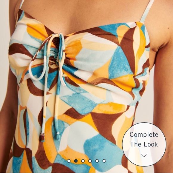 Abercrombie Cinch Front Dress - Picture 2 of 6